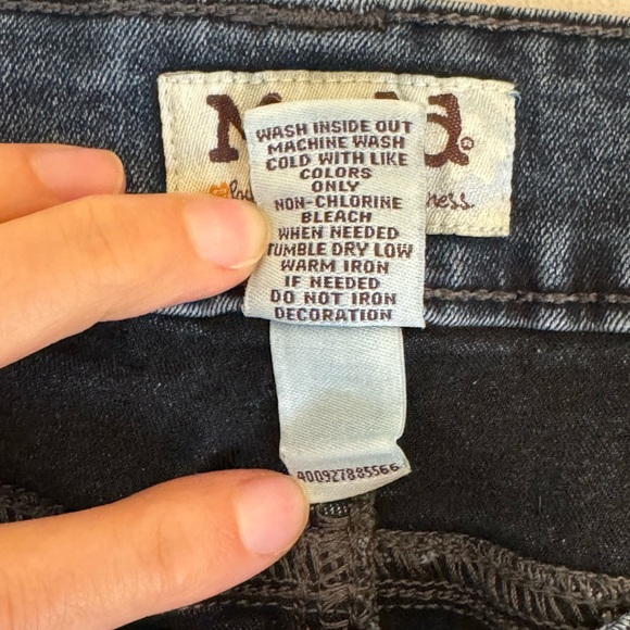 Y2K | Mudd Skinny Jeans Size 5 | Embroidered Pocket | Stretch Denim - Picture 5 of 9